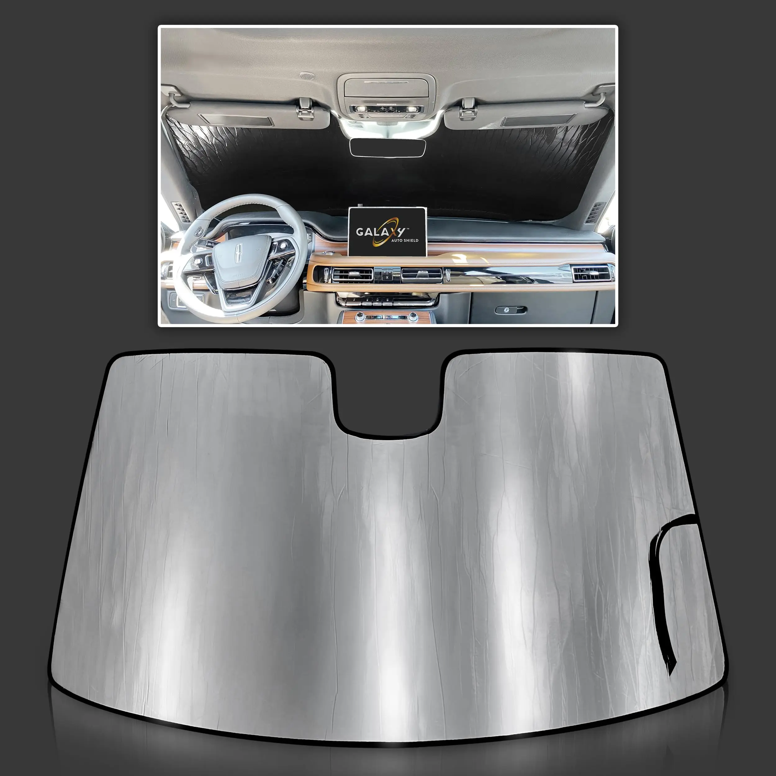 Precision-Fit Reflective Windshield Sunshade For Lincoln Aviator 2020–2026 SUV, UV-Blocking Insulated Privacy Shield
Precision-Fit Reflective Windshield Sunshade For Lincoln Aviator 2020–2026 SUV, UV-Blocking Insulated Privacy Shield