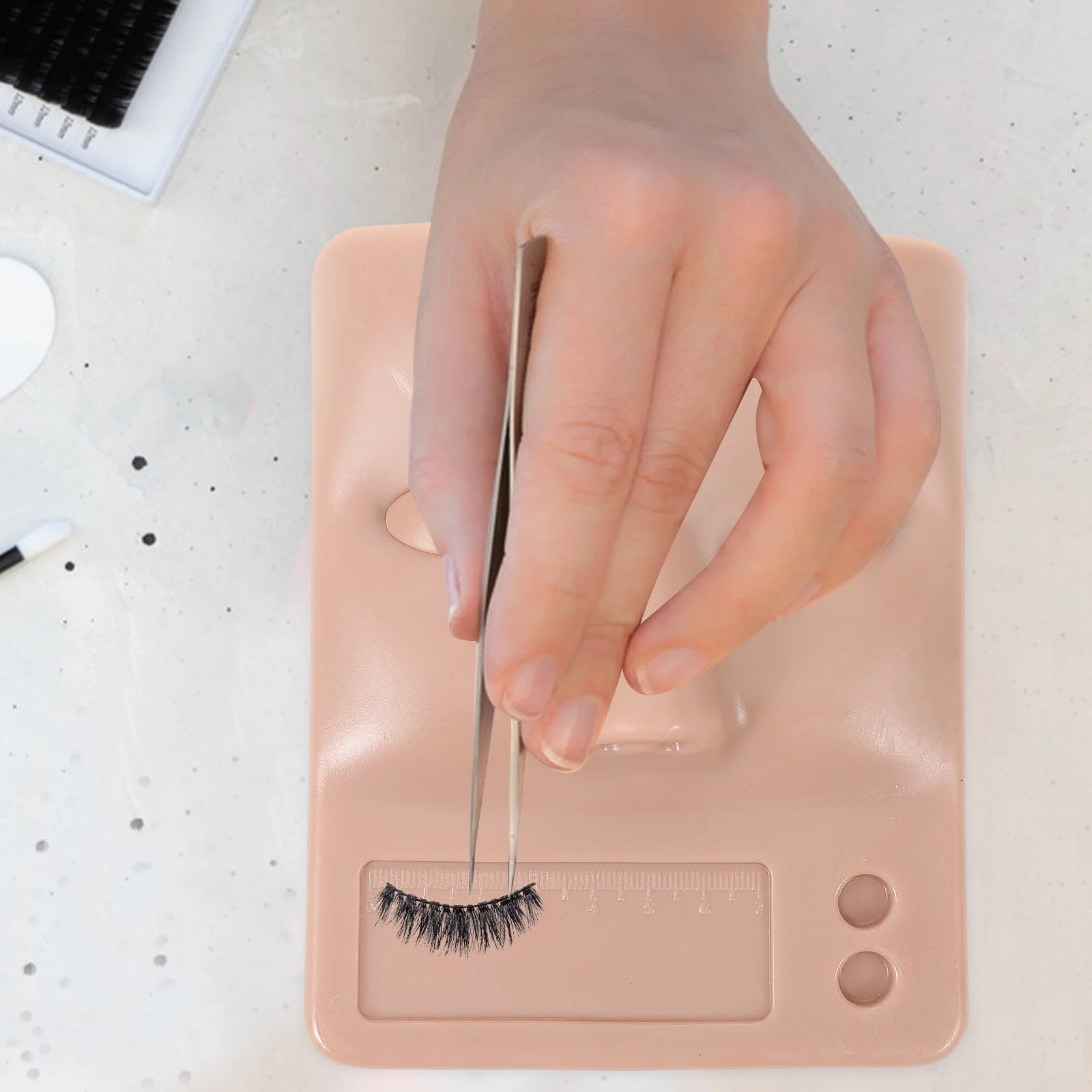 Silicone Lash Extension Practice Head Eyelash Training Mannequin Makeup Beauty Salon Tool Reusable Durable Cosmetology Face For
Silicone Lash Extension Practice Head Eyelash Training Mannequin Makeup Beauty Salon Tool Reusable Durable Cosmetology Face For