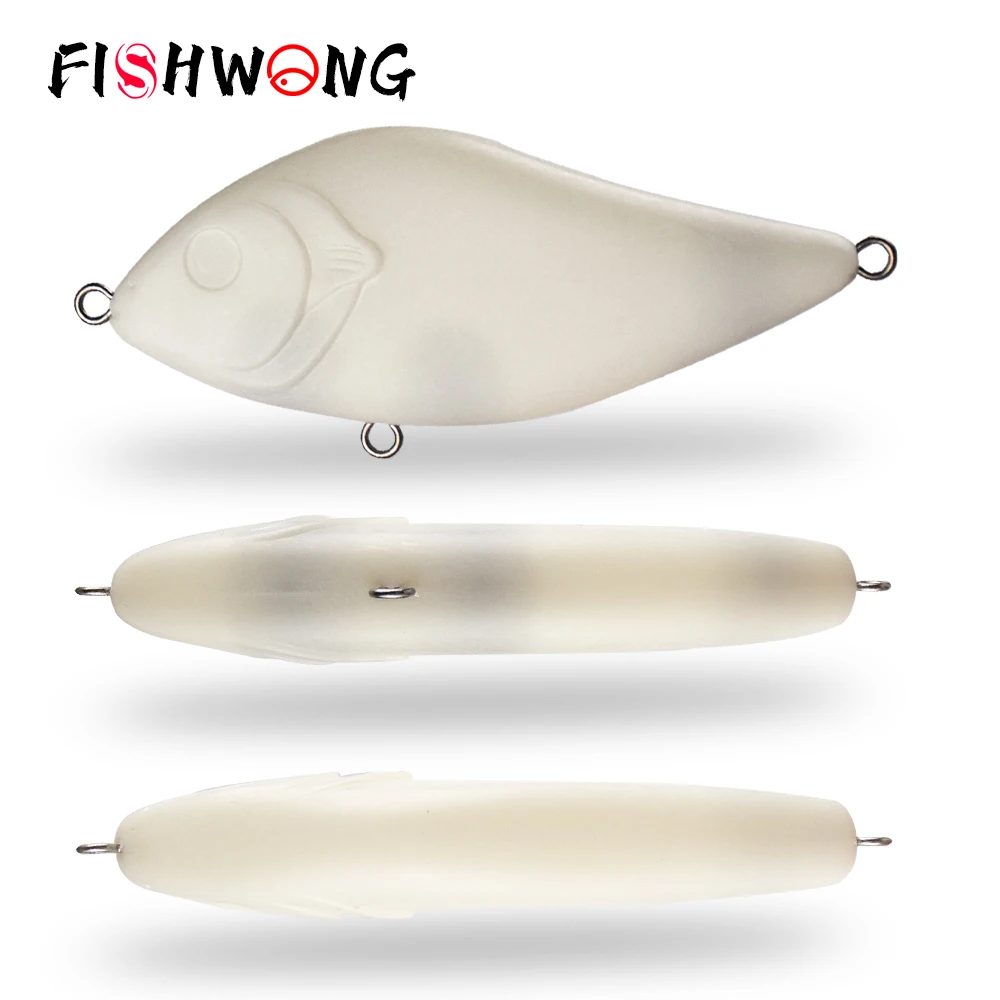 FISHWONG 10PCS / LOT Jerkbait Blank Lure Unpainted Lipless Crankbait 10CM 43G Artificial Hard Bait Sinking VIB Body Lure 
FISHWONG 10PCS / LOT Jerkbait Blank Lure Unpainted Lipless Crankbait 10CM 43G Artificial Hard Bait Sinking VIB Body Lure