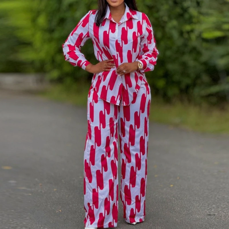 2025 Printed Loose Long Sleeve Shirt Cardigan Pants Casual Two-piece Women's Autumn Костюмы Женские
2025 Printed Loose Long Sleeve Shirt Cardigan Pants Casual Two-piece Women's Autumn Костюмы Женские