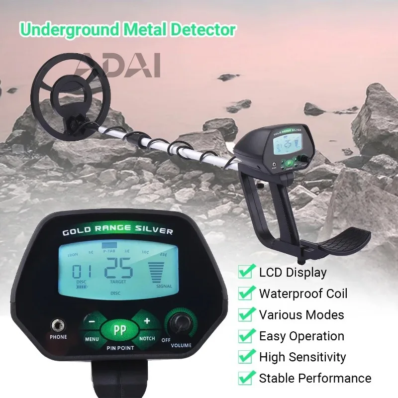 Equipped with memory function, adjustable backlight, MD-4090 high-precision professional underground LCD metal detector
Equipped with memory function, adjustable backlight, MD-4090 high-precision professional underground LCD metal detector