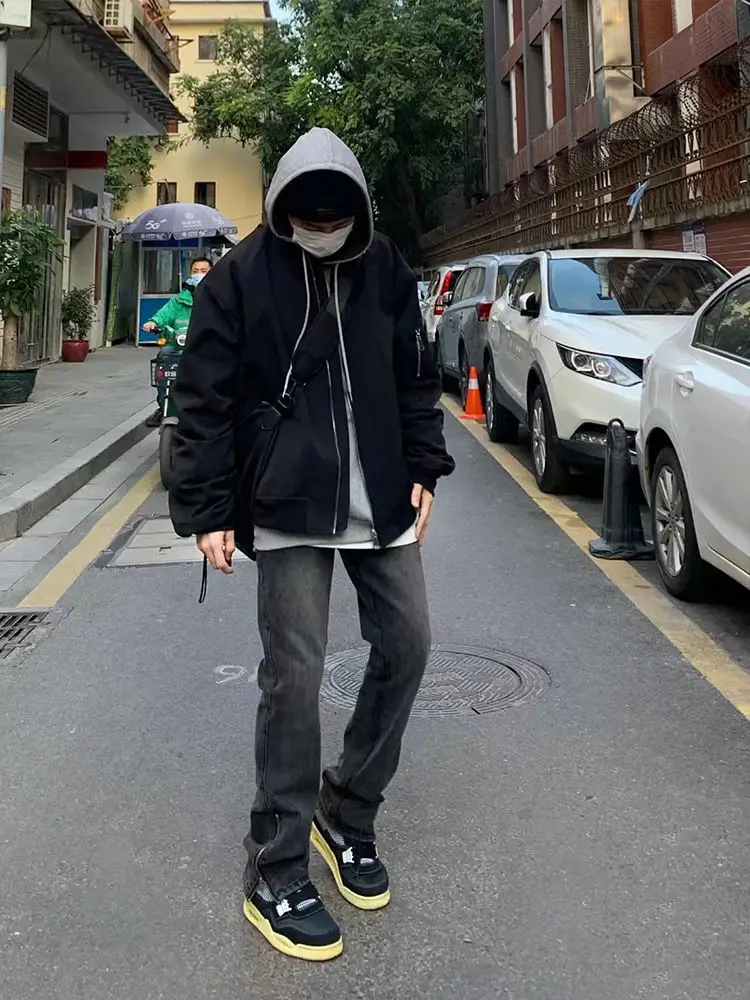 Jacket Coat Sleeves Mens Cotton Racing China Aviation Denim Original Style Fashion Military Wool Track Running Hooded Down Warm
Jacket Coat Sleeves Mens Cotton Racing China Aviation Denim Original Style Fashion Military Wool Track Running Hooded Down Warm
