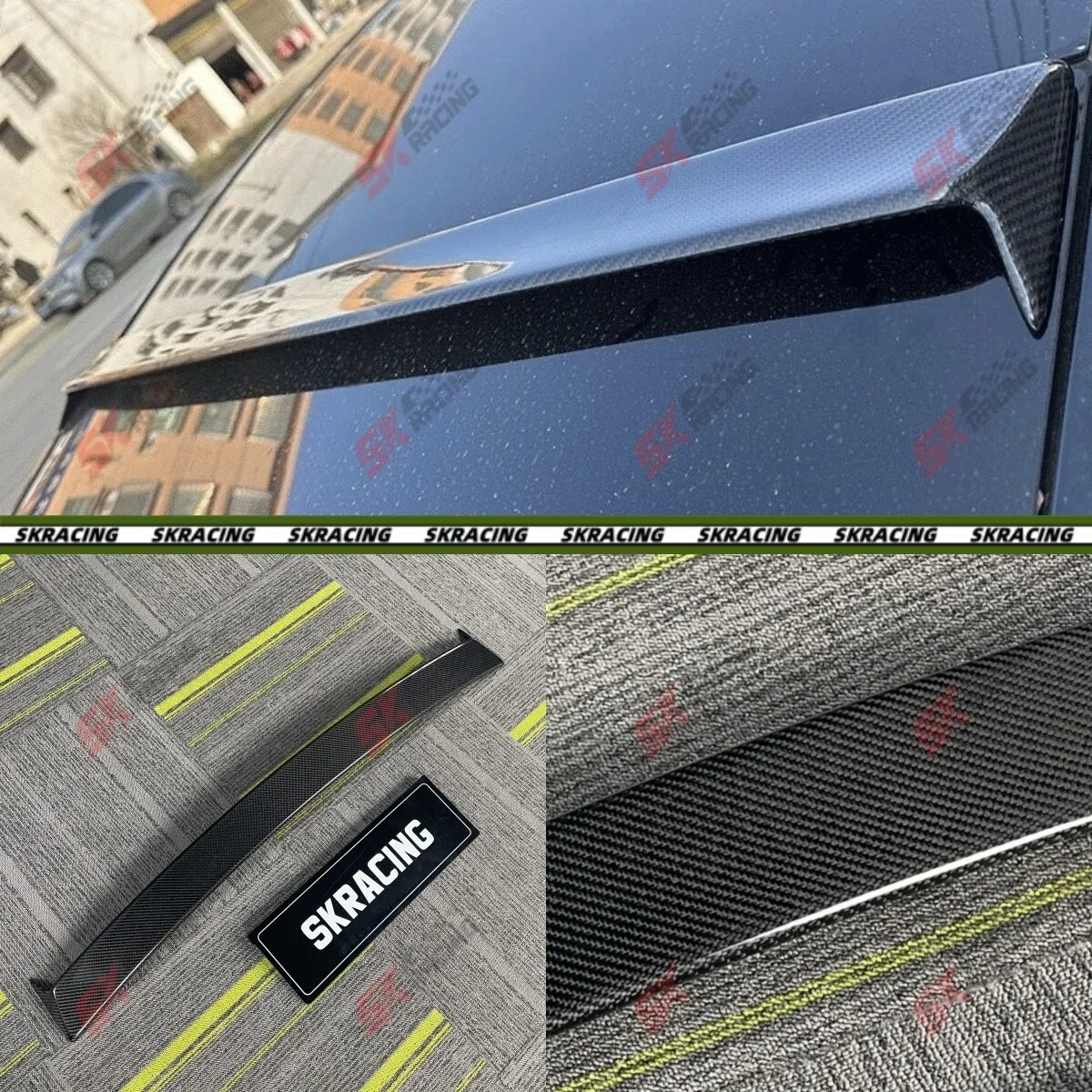 Carbon Fiber/Glossy Black Rear Roof Spoiler Wing Kit For Tesla Model Y 2020-2023
Carbon Fiber/Glossy Black Rear Roof Spoiler Wing Kit For Tesla Model Y 2020-2023