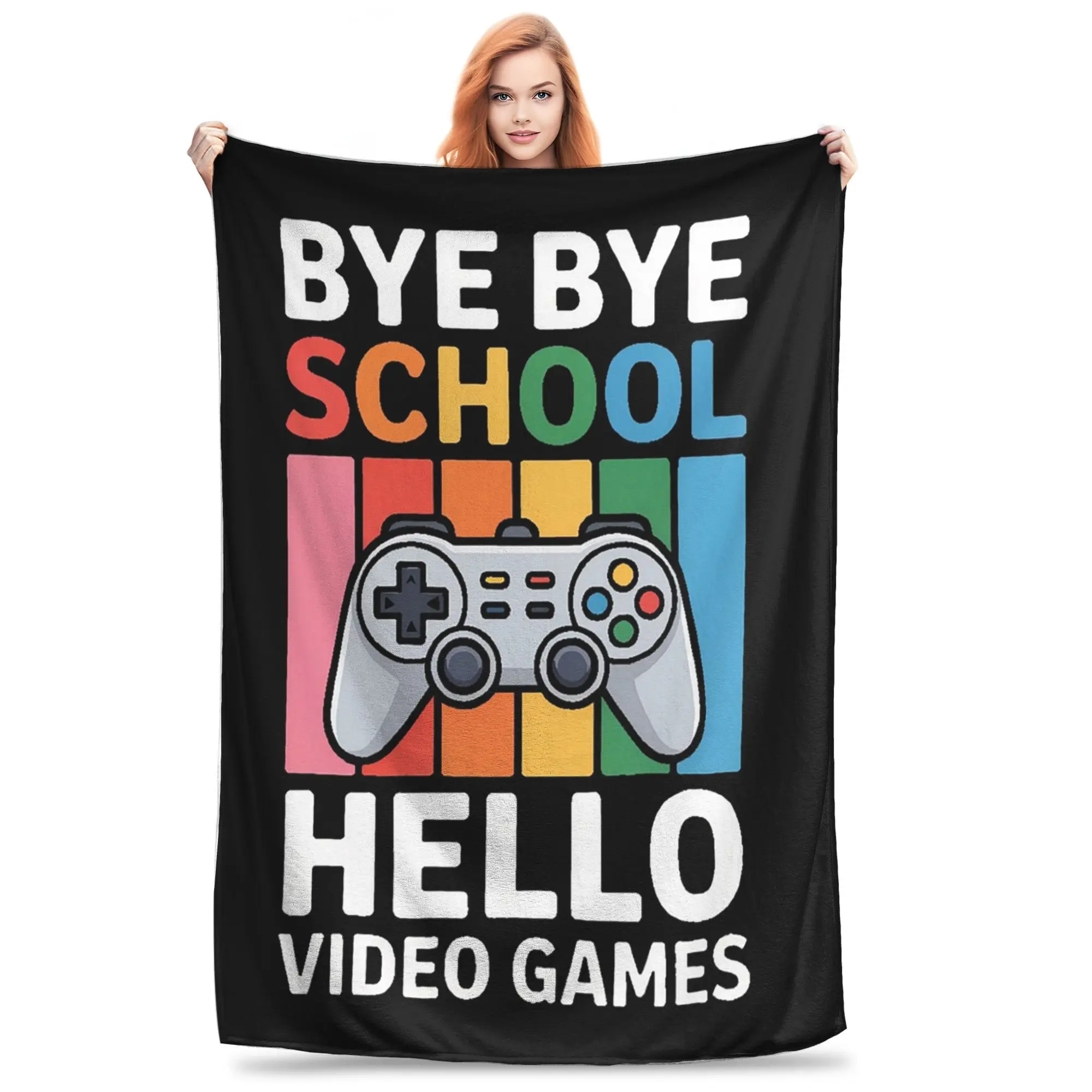 Bye Bye School hello видеоигра Забавный любитель видеоигр Одеяло для игрока видеоигр Флисовое одеяло для дивана Постельное белье Путешествие
Bye Bye School hello видеоигра Забавный любитель видеоигр Одеяло для игрока видеоигр Флисовое одеяло для дивана Постельное белье Путешествие