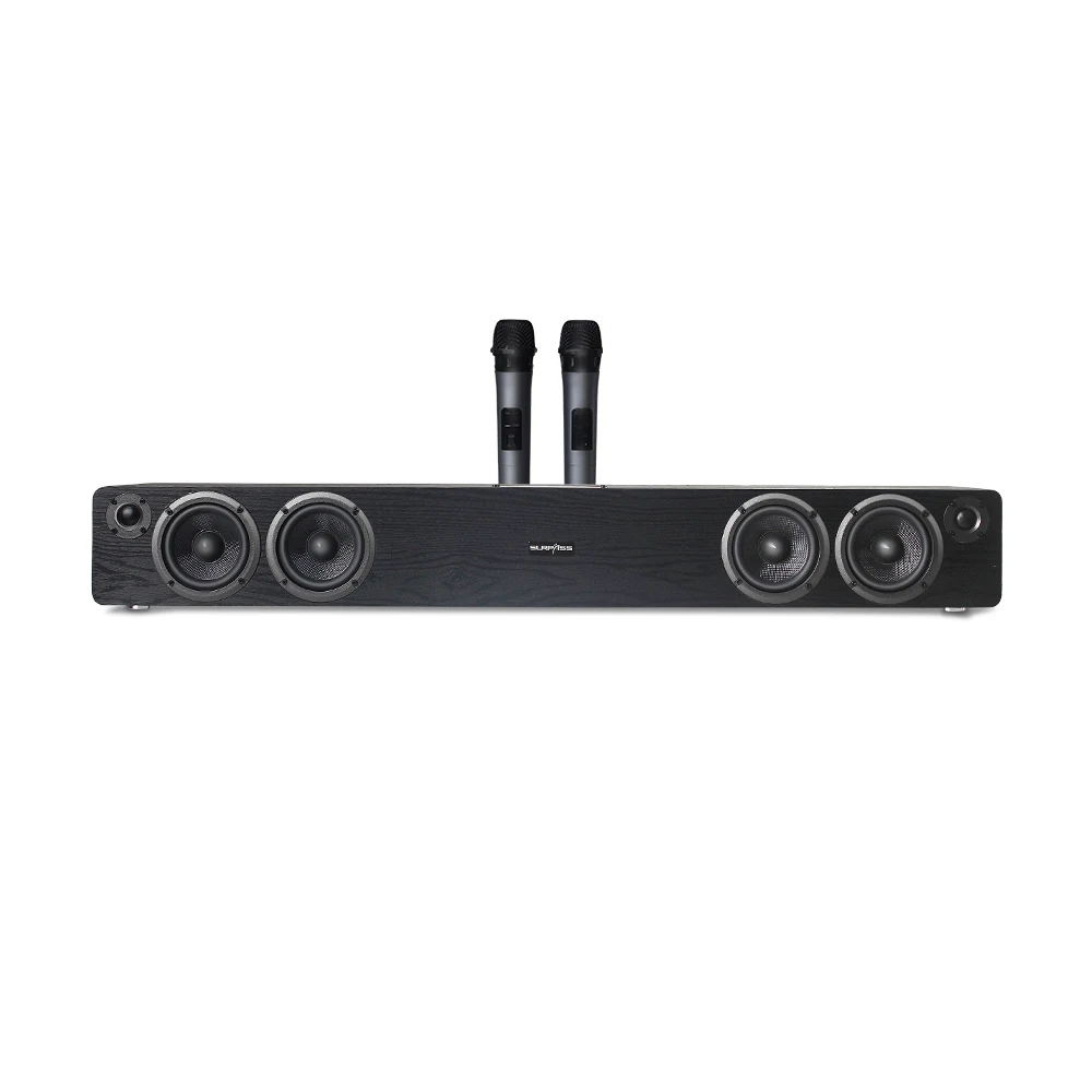 Домашний кинотеатр HiFi Акустическая Система BT аудио караоке Колонка Коаксиальная звуковая панель
Домашний кинотеатр HiFi Акустическая Система BT аудио караоке Колонка Коаксиальная звуковая панель