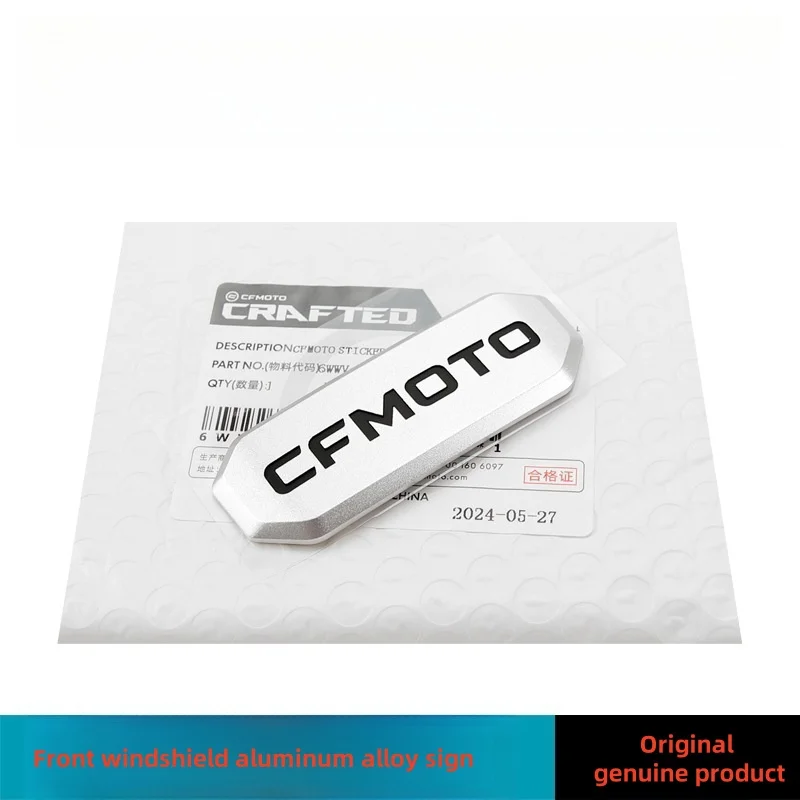 For CFMOTO 450MT Front windshield aluminum alloy sign 450 MT Original Logo Aluminum Label Decals CF400-8 Motorcycle Accessories
For CFMOTO 450MT Front windshield aluminum alloy sign 450 MT Original Logo Aluminum Label Decals CF400-8 Motorcycle Accessories