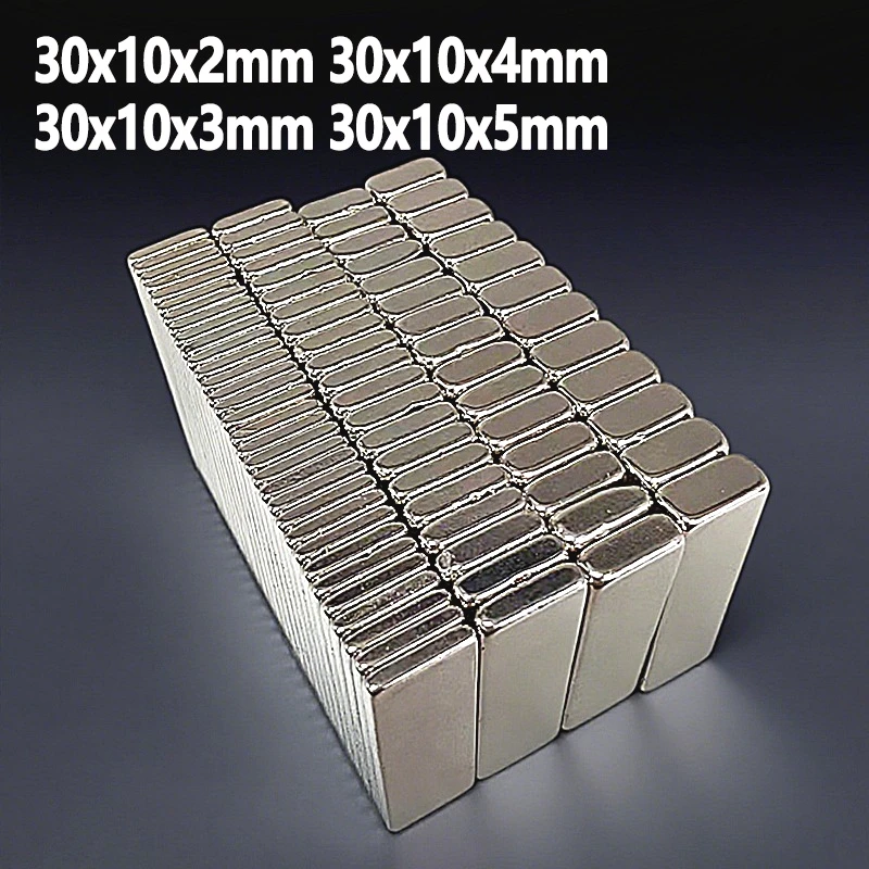 5-100pcs Square Block Magnet 30x10x2 30x10x3 30x10x4 30x10x5mm Whiteboard Fridge Office Garage Tool 30*10*2 30*10*3mm Accessory
5-100pcs Square Block Magnet 30x10x2 30x10x3 30x10x4 30x10x5mm Whiteboard Fridge Office Garage Tool 30*10*2 30*10*3mm Accessory