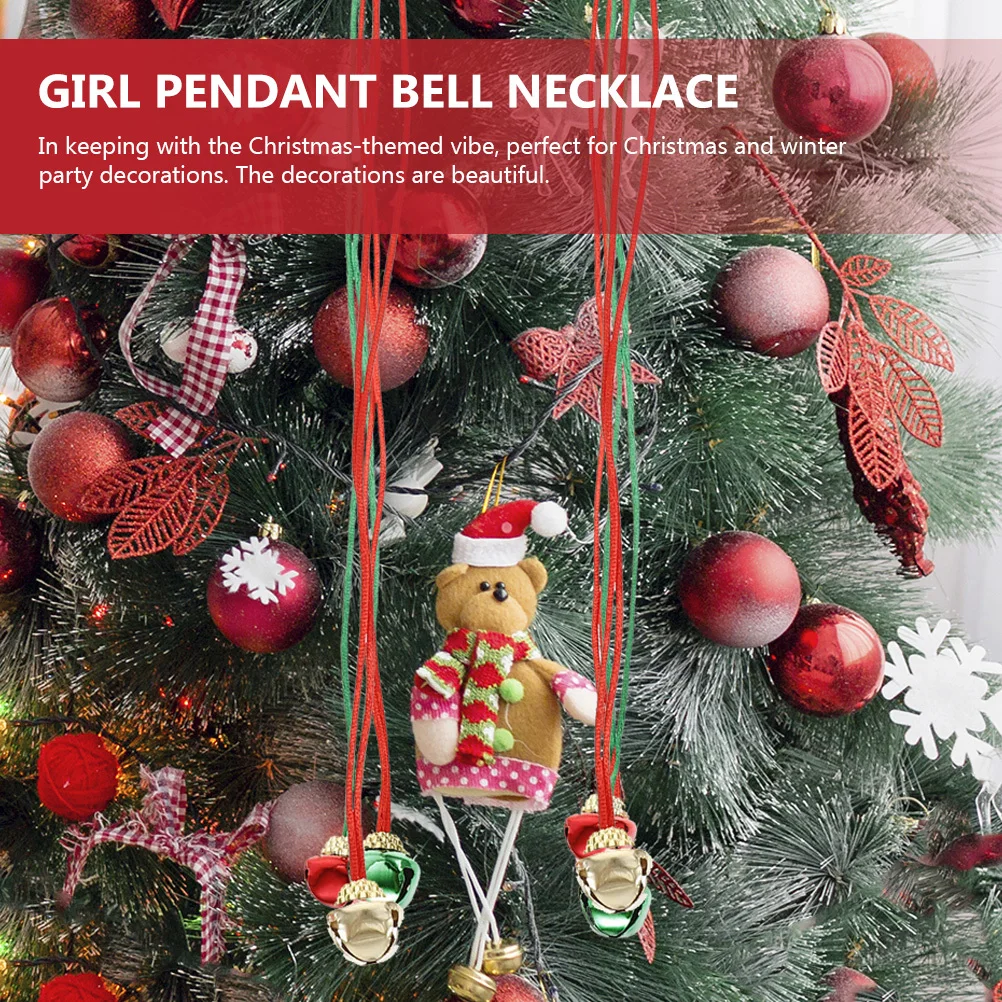 36Pcs Christmas Bell Necklaces Unique Xmas Pendant Bells Party Decoration Holiday Accessories Creative Festival Hanging Bells
36Pcs Christmas Bell Necklaces Unique Xmas Pendant Bells Party Decoration Holiday Accessories Creative Festival Hanging Bells