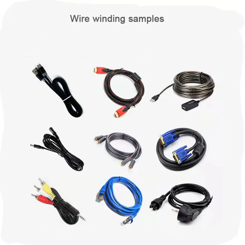 Машина для намотки медного шнура питания серии WB01W Машина для намотки катушек USB-кабеля
Машина для намотки медного шнура питания серии WB01W Машина для намотки катушек USB-кабеля