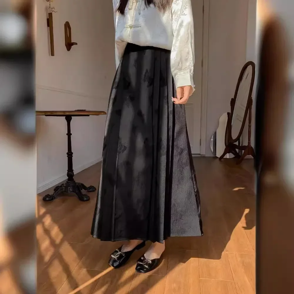 2025 Horse-faced Skirt with Pleated Skirt, New Spring Dress Chinese Style Skirt Hem Skirt
2025 Horse-faced Skirt with Pleated Skirt, New Spring Dress Chinese Style Skirt Hem Skirt