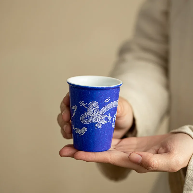 Jingdezhen Handmade Blue Sprinkled Cola Cup, Ceramic Tea Set, Tea Cup, Water Cup, Home Office Master Cup, Cup
Jingdezhen Handmade Blue Sprinkled Cola Cup, Ceramic Tea Set, Tea Cup, Water Cup, Home Office Master Cup, Cup