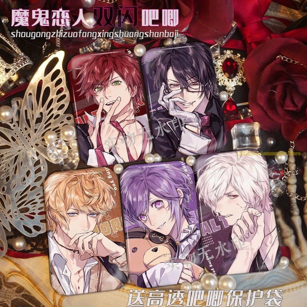 DIABOLIK LOVERS Sakamaki Subaru Sakamaki Kanato квадратный значок с героями мультфильмов, брошь, булавки, эмблема для косплея, орнамент, реквизит для белья
DIABOLIK LOVERS Sakamaki Subaru Sakamaki Kanato квадратный значок с героями мультфильмов, брошь, булавки, эмблема для косплея, орнамент, реквизит для белья