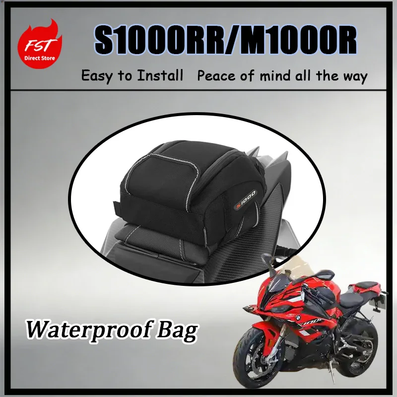 FOR 4L Waterproof Tail Bag for BMW S1000RR/S1000R Rear Seat Pillion Luggage Storage Travel Motorcycle Accessory
FOR 4L Waterproof Tail Bag for BMW S1000RR/S1000R Rear Seat Pillion Luggage Storage Travel Motorcycle Accessory
