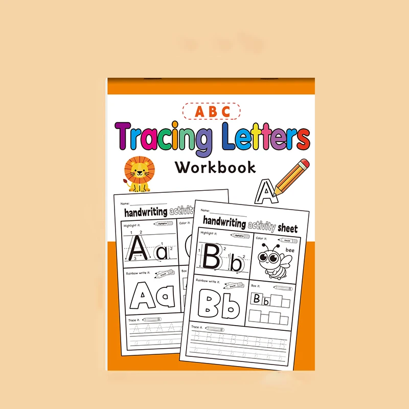 ABC Tracing Letters Workbook - Fun Children's English Alphabet Tracing Book Used for Participating in Early Learning Copybook
ABC Tracing Letters Workbook - Fun Children's English Alphabet Tracing Book Used for Participating in Early Learning Copybook