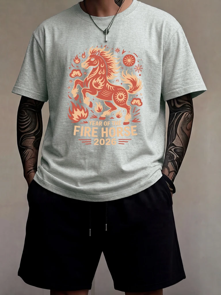 Year Of The Horse Window Flower Prints Beach Running Man'S T Shirts Set Cotton Soft Fashion Tops Drawstring Summer Short Pants
Year Of The Horse Window Flower Prints Beach Running Man'S T Shirts Set Cotton Soft Fashion Tops Drawstring Summer Short Pants
