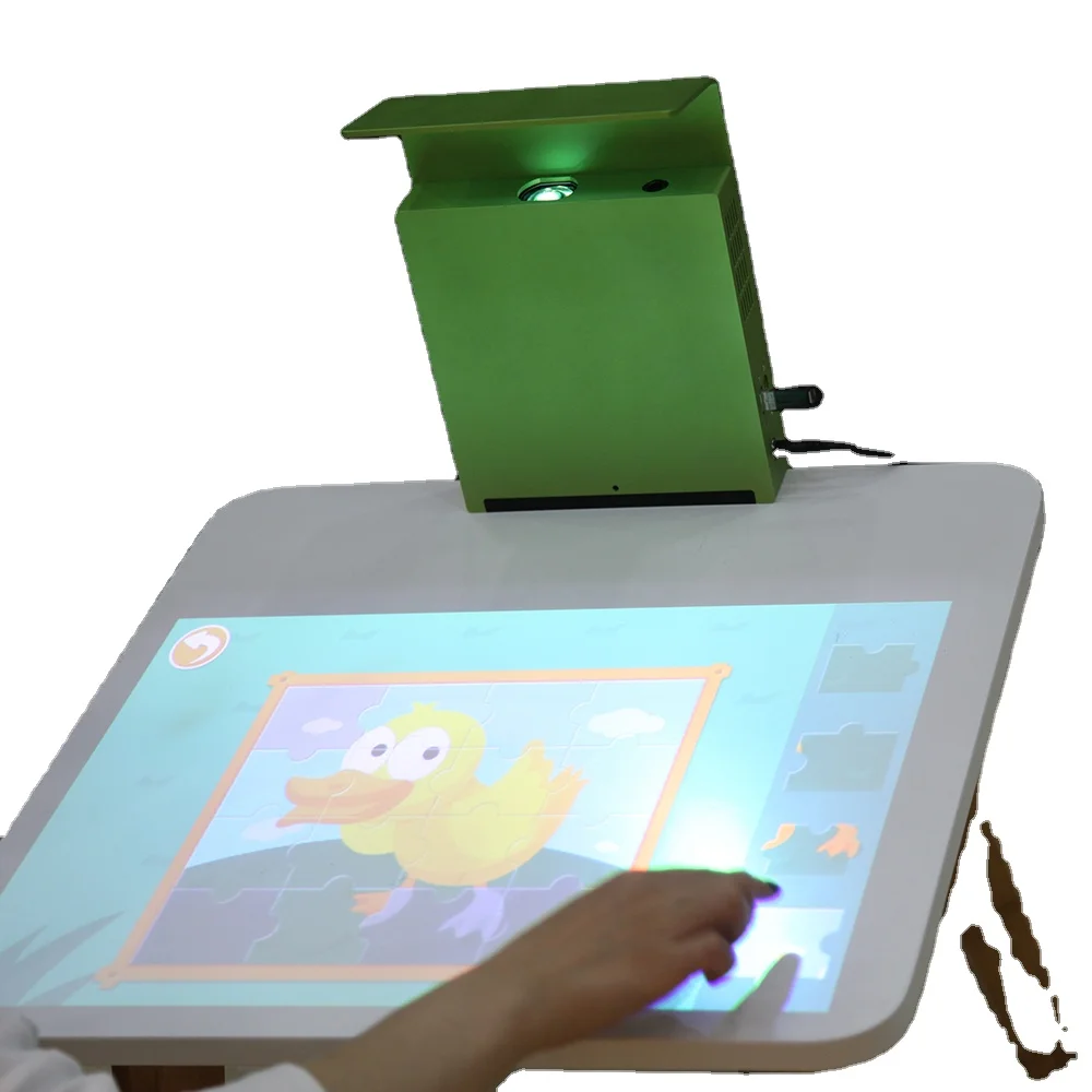 2019 1080P Led Interactive Projector Touch Screen Table 21 Inches 10 Points DLP Digital Projector Led Lamp Light Source 2 Years
2019 1080P Led Interactive Projector Touch Screen Table 21 Inches 10 Points DLP Digital Projector Led Lamp Light Source 2 Years