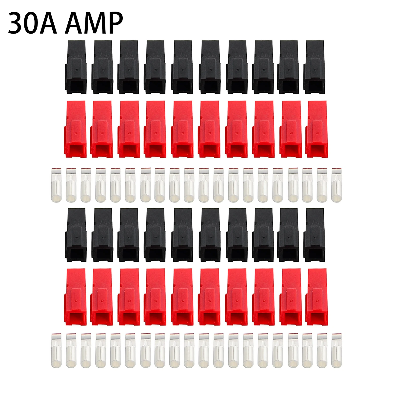 5/10/20 Pairs 30A/45A AMP 600V Power Marine Connector Pole For Anderson Powerpole Interlocking Plug Terminals
5/10/20 Pairs 30A/45A AMP 600V Power Marine Connector Pole For Anderson Powerpole Interlocking Plug Terminals