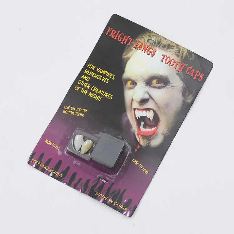50pairs Vampire Fangs Teeth Halloween Party Cosplay Props White Horror False Tooth Masquerade Decoration Accessories
50pairs Vampire Fangs Teeth Halloween Party Cosplay Props White Horror False Tooth Masquerade Decoration Accessories