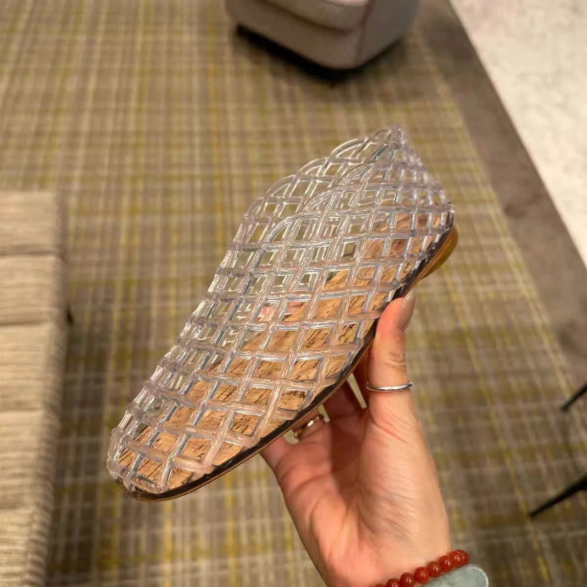 Summer Jellies Shoes Women Fashion Transparent Mesh Hollow Out Beach Shoes Ladies Flat Sandals Colourful Round Toe Jelly Sandals
Summer Jellies Shoes Women Fashion Transparent Mesh Hollow Out Beach Shoes Ladies Flat Sandals Colourful Round Toe Jelly Sandals