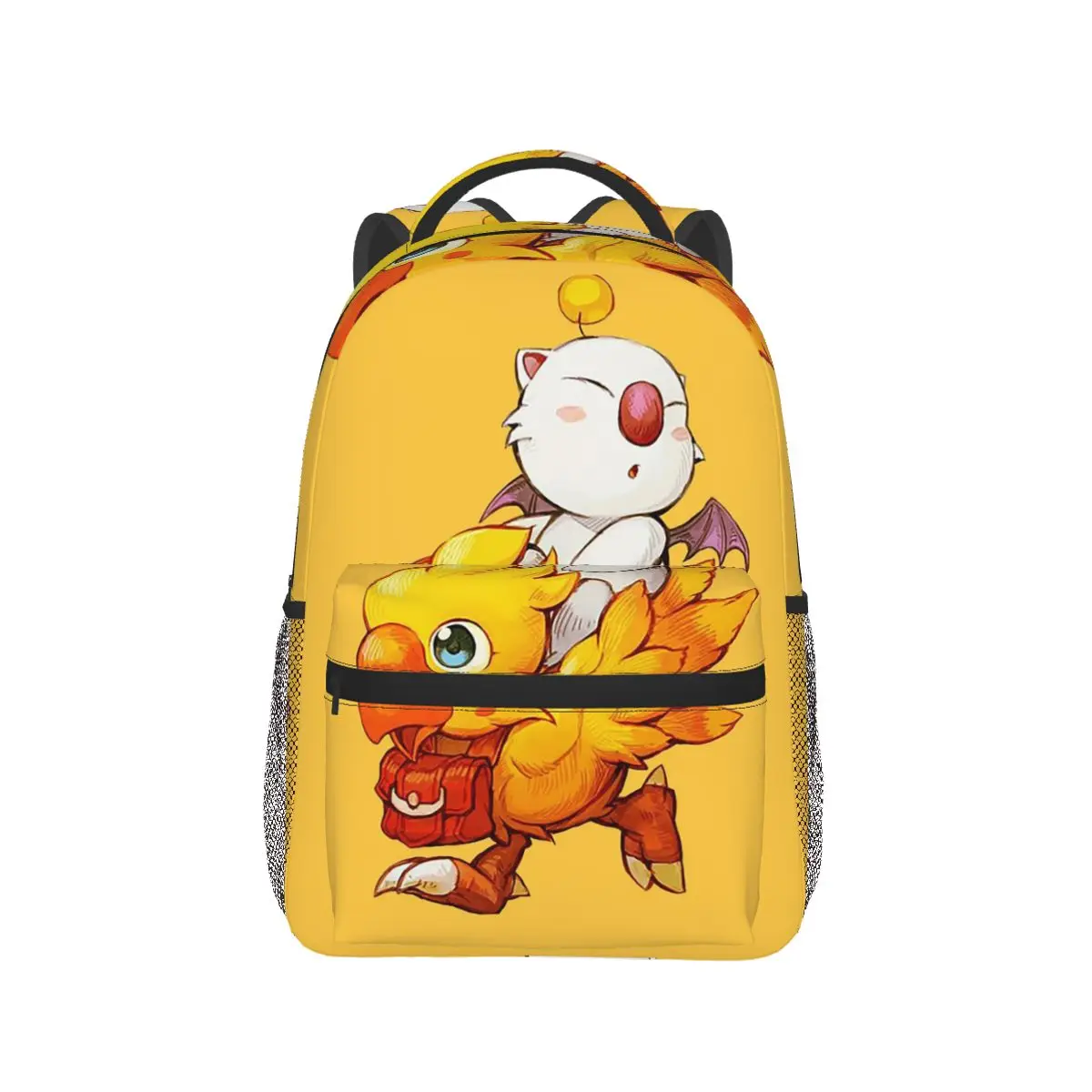 Рюкзак Chocobo And Moogle Final Fantasy, Лидер продаж, рюкзак большой емкости, детская сумка для книг, школьная сумка, сумка на плечо для мужчин и женщин
Рюкзак Chocobo And Moogle Final Fantasy, Лидер продаж, рюкзак большой емкости, детская сумка для книг, школьная сумка, сумка на плечо для мужчин и женщин