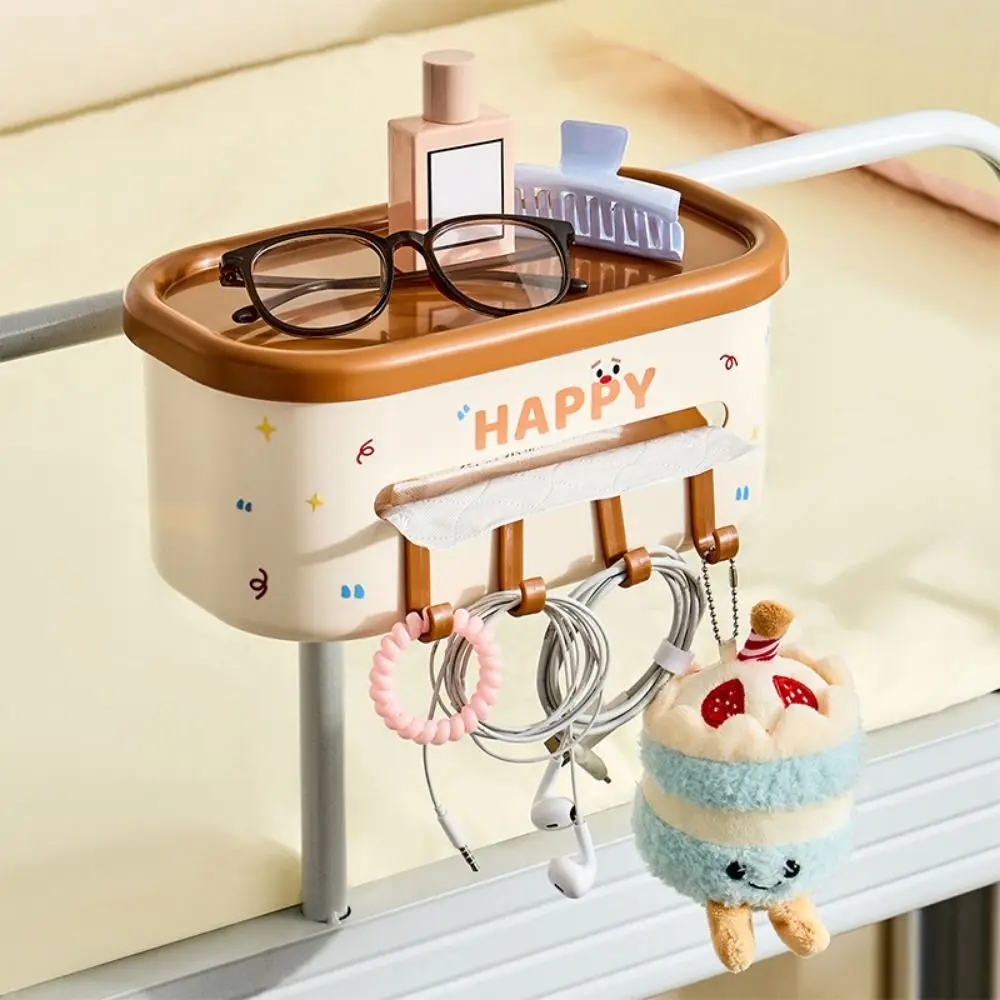 Removable Hanging Storage Basket Snap-on Type Large Capacity Bedside Storage Box Household with Hook Bedside Tissue Holder
Removable Hanging Storage Basket Snap-on Type Large Capacity Bedside Storage Box Household with Hook Bedside Tissue Holder