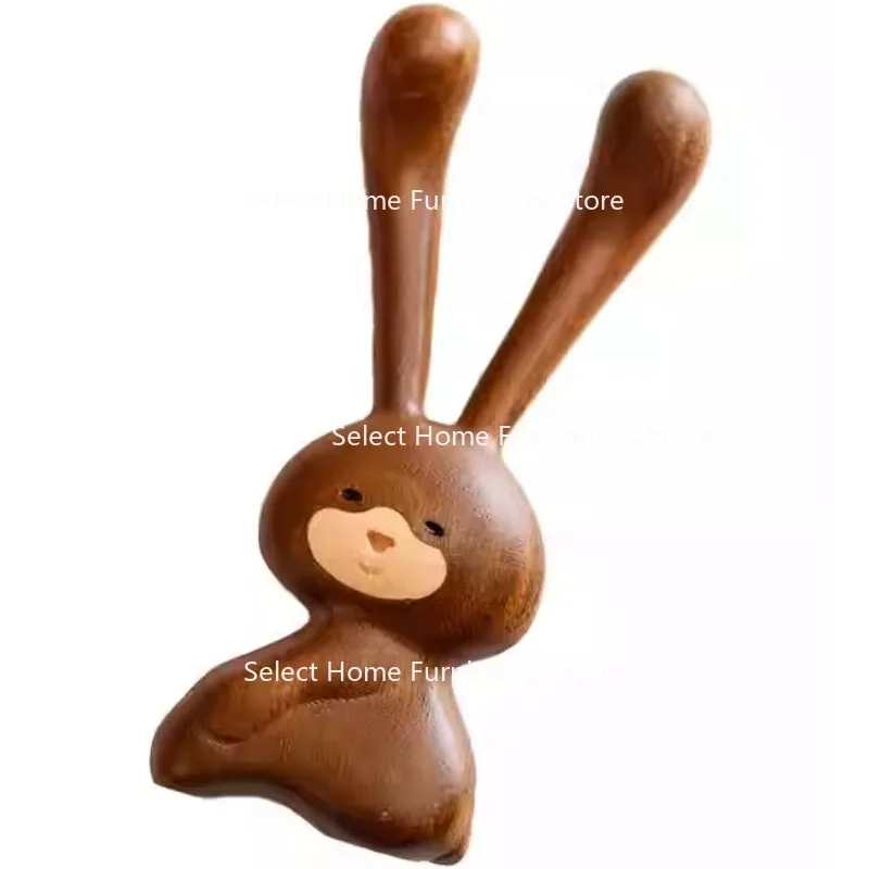 Suitable for Green Sandalwood Rabbit Ornament Cute Creative Solid Wood Small Animal Home Decoration Nose Massage Appliance Gift
Suitable for Green Sandalwood Rabbit Ornament Cute Creative Solid Wood Small Animal Home Decoration Nose Massage Appliance Gift