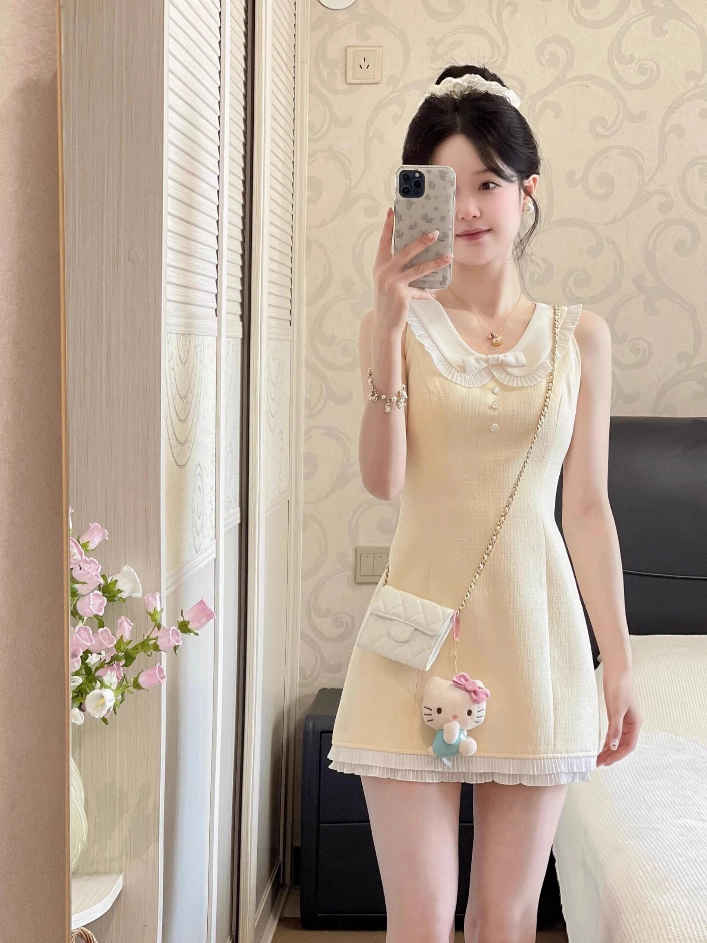Stunning Yellow Fufu Dress with Waist-Cinching Babydoll Collar Luxe Style A-Line Summer New Arrival Women's Fashion Dress
Stunning Yellow Fufu Dress with Waist-Cinching Babydoll Collar Luxe Style A-Line Summer New Arrival Women's Fashion Dress