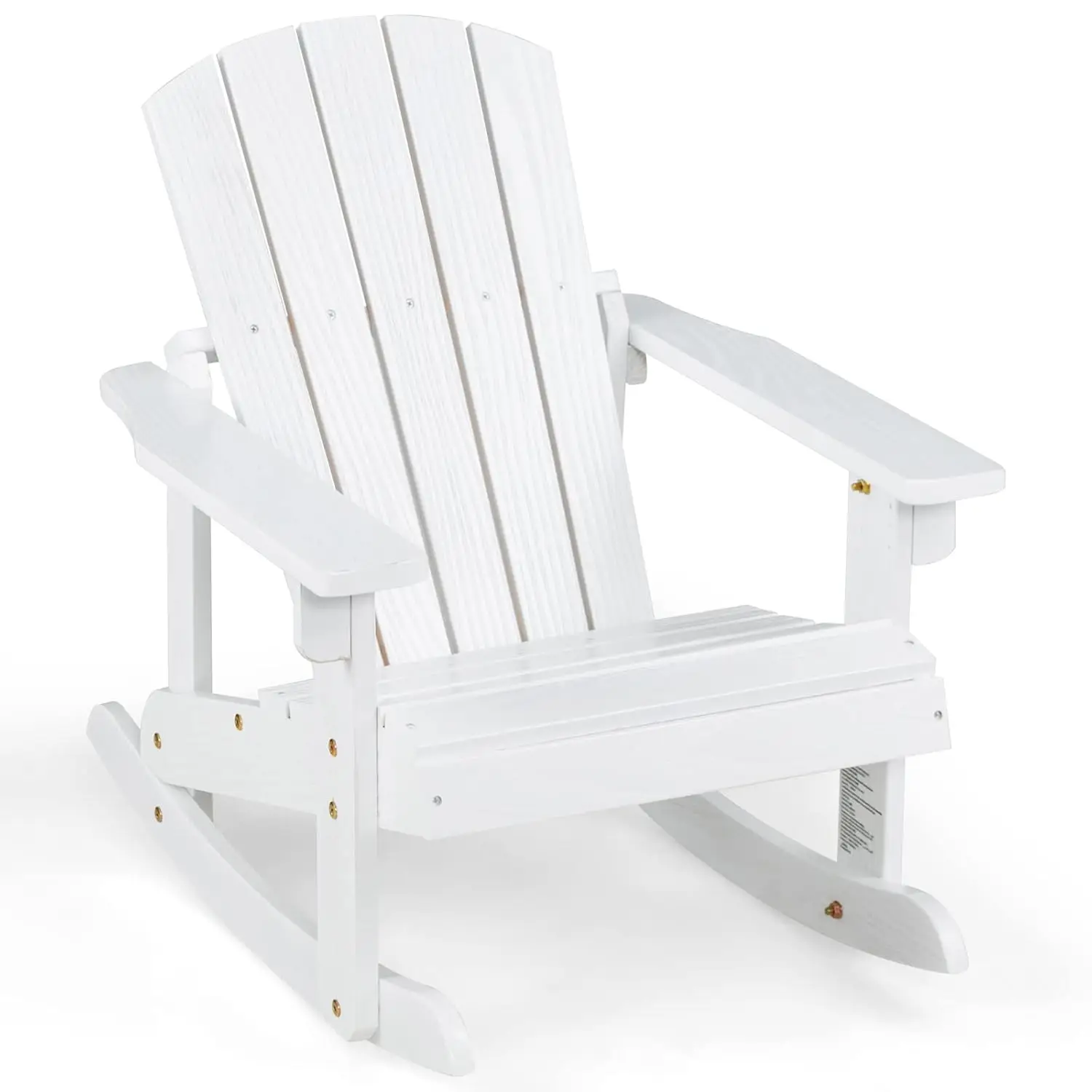 Wooden Rocking Chair - Kids Outdoor Rocker with Slatted seat, Smooth Rocking Feet, 300LBS, Customized
Wooden Rocking Chair - Kids Outdoor Rocker with Slatted seat, Smooth Rocking Feet, 300LBS, Customized
