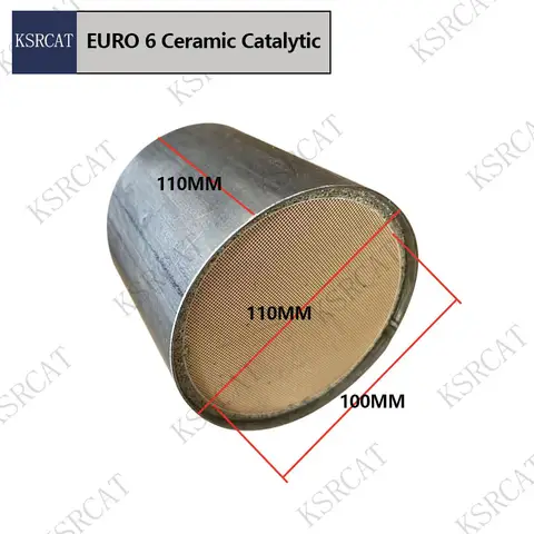 Euro 6 110*110MM Catalyst Carrier Honeycomb Catalityc Converters Filter Universal Catalytic Converter Other Auto Engine Parts