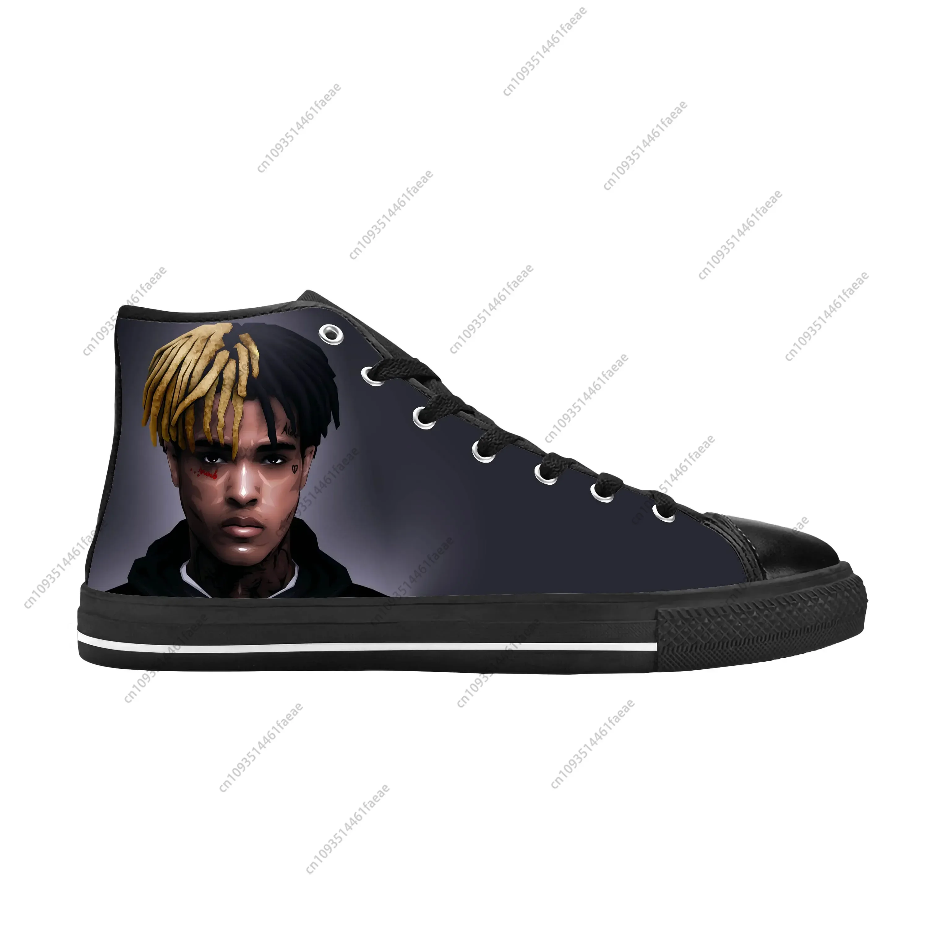 Популярные повседневные туфли в стиле хип-хоп, рэпер, певец, музыка XXXTentacions, удобные дышащие мужские и женские кроссовки с высоким берцем
Популярные повседневные туфли в стиле хип-хоп, рэпер, певец, музыка XXXTentacions, удобные дышащие мужские и женские кроссовки с высоким берцем