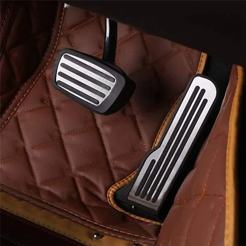 A09E-1 Set Car AT Gas Fuel Brake Foot Pedal Cover For Camaro HSV Camaro 2016 - 2018
A09E-1 Set Car AT Gas Fuel Brake Foot Pedal Cover For Camaro HSV Camaro 2016 - 2018