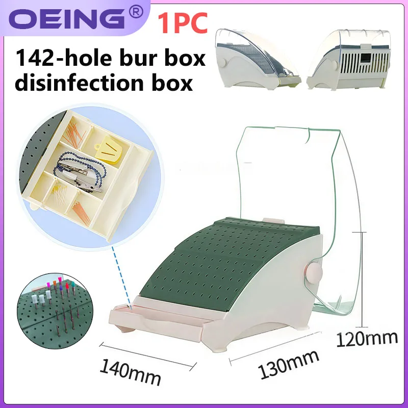 142 отверстия, держатель для стоматологических боров, коробка для дезинфекции, блок сверл, пластиковый стерилизатор, чехол для размещения, стоматологические лабораторные инструменты
142 отверстия, держатель для стоматологических боров, коробка для дезинфекции, блок сверл, пластиковый стерилизатор, чехол для размещения, стоматологические лабораторные инструменты