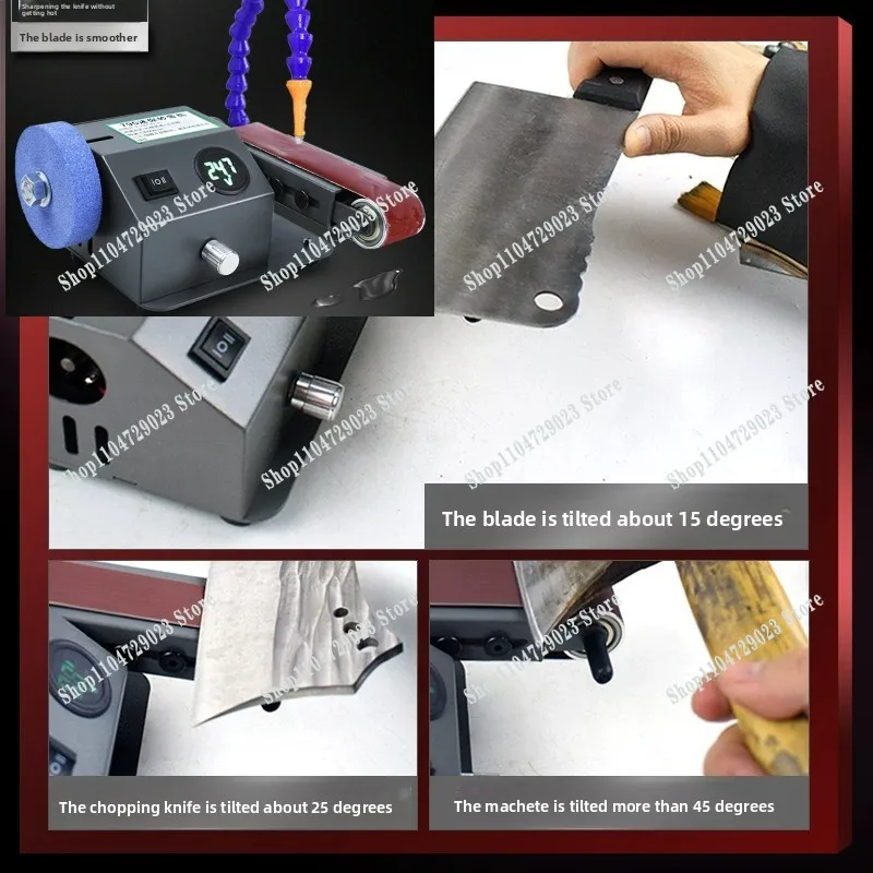 2026 Hot-selling mobile water-cooled knife sharpener, fully automatic small electric water-cooled belt sander
2026 Hot-selling mobile water-cooled knife sharpener, fully automatic small electric water-cooled belt sander
