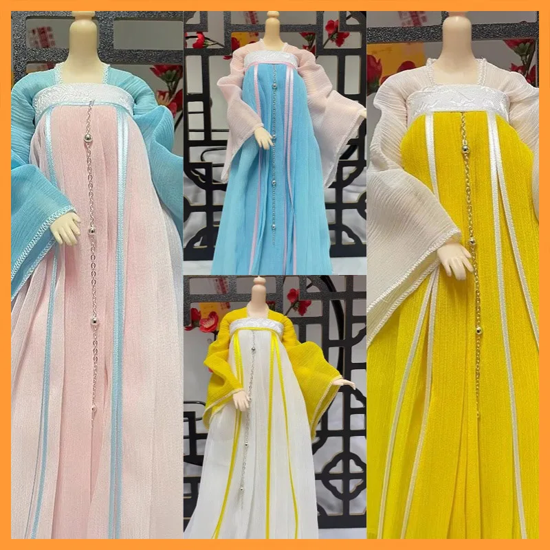 1/6 Scale Color Blocking Design Ancient Style Elegant Long Skirt Fit Chest Circumference 14.5 Waist Circumference 10 Figure Toys
1/6 Scale Color Blocking Design Ancient Style Elegant Long Skirt Fit Chest Circumference 14.5 Waist Circumference 10 Figure Toys