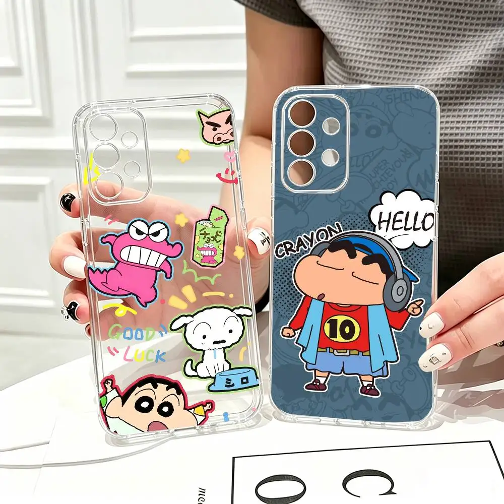 Crayon T-Shin-chan Cartoon Phone Case For Samsung S25,S24,S21,S22,S23,S30,Ultra,S20,Plus,Fe Transparent Cover
Crayon T-Shin-chan Cartoon Phone Case For Samsung S25,S24,S21,S22,S23,S30,Ultra,S20,Plus,Fe Transparent Cover