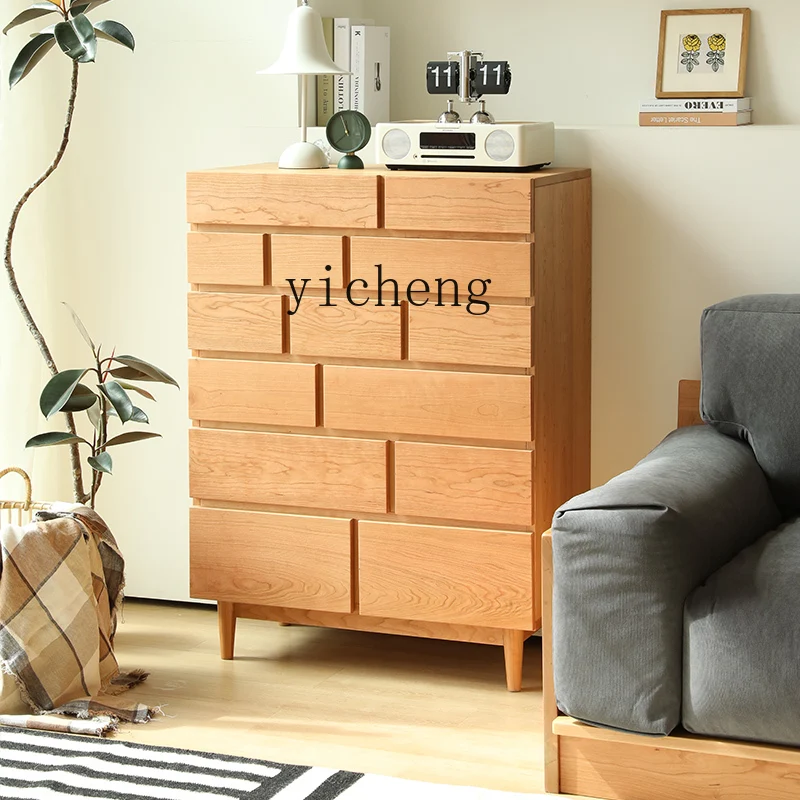 LSL Nordic Japanese Style All Solid Wood Bedroom Modern Simple Sofa Storage Drawer Cabinet
LSL Nordic Japanese Style All Solid Wood Bedroom Modern Simple Sofa Storage Drawer Cabinet