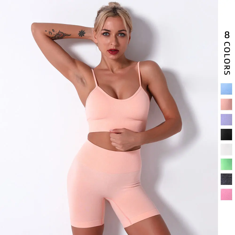 2 Piece Gym Set Seamless Yoga Sets Workout Outfits for Women Fitness Sports Bra Crop Top High Waist Shorts Women Tracksuit
2 Piece Gym Set Seamless Yoga Sets Workout Outfits for Women Fitness Sports Bra Crop Top High Waist Shorts Women Tracksuit