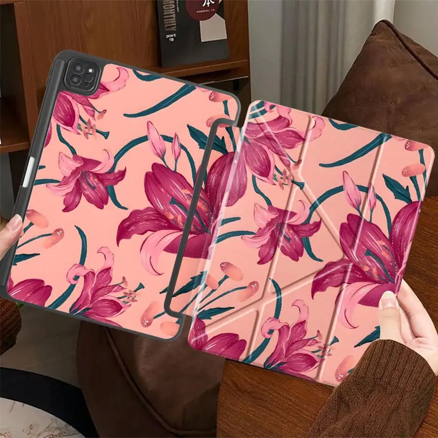 Cartoon Flower Tablet Case For iPad Mini 6 7 Pro 11th 10th 9th 8th 7th 12.9inch Air 4 5 M3 M2 M4 11inch Pro 2025 Holder Cover
Cartoon Flower Tablet Case For iPad Mini 6 7 Pro 11th 10th 9th 8th 7th 12.9inch Air 4 5 M3 M2 M4 11inch Pro 2025 Holder Cover