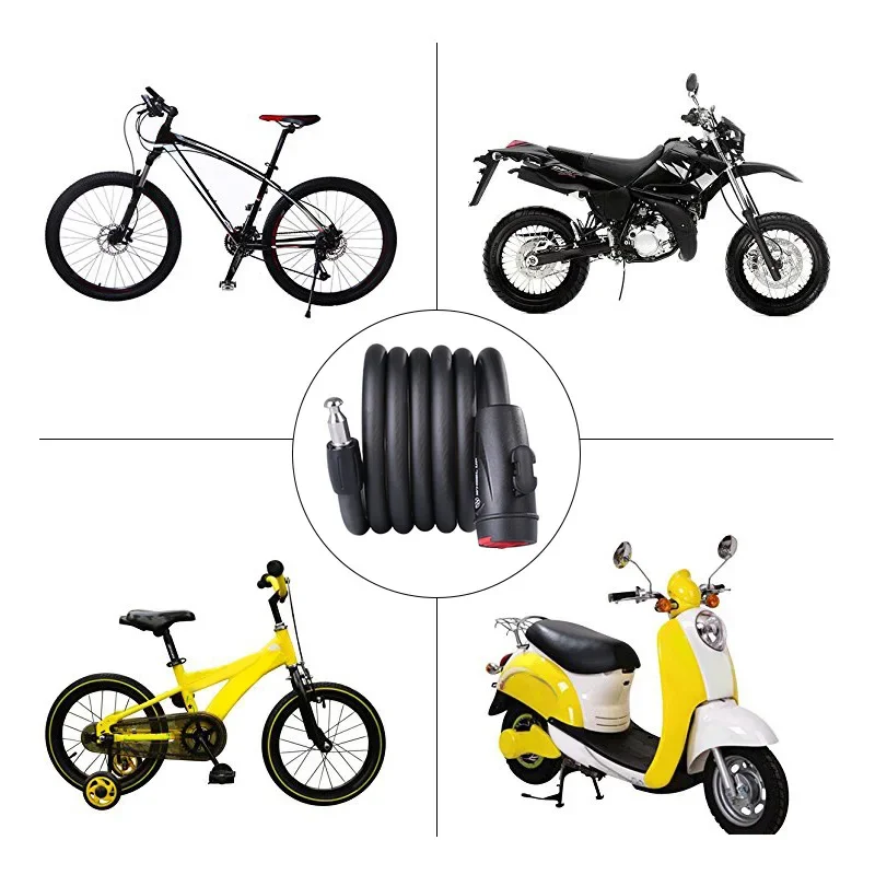 New Bicycle Lock,Candado para Bicicleta Anti-Theft Wire Rope,Accessories for Motorcycle MTB Road Bike,Portable Bicycle Lock
New Bicycle Lock,Candado para Bicicleta Anti-Theft Wire Rope,Accessories for Motorcycle MTB Road Bike,Portable Bicycle Lock