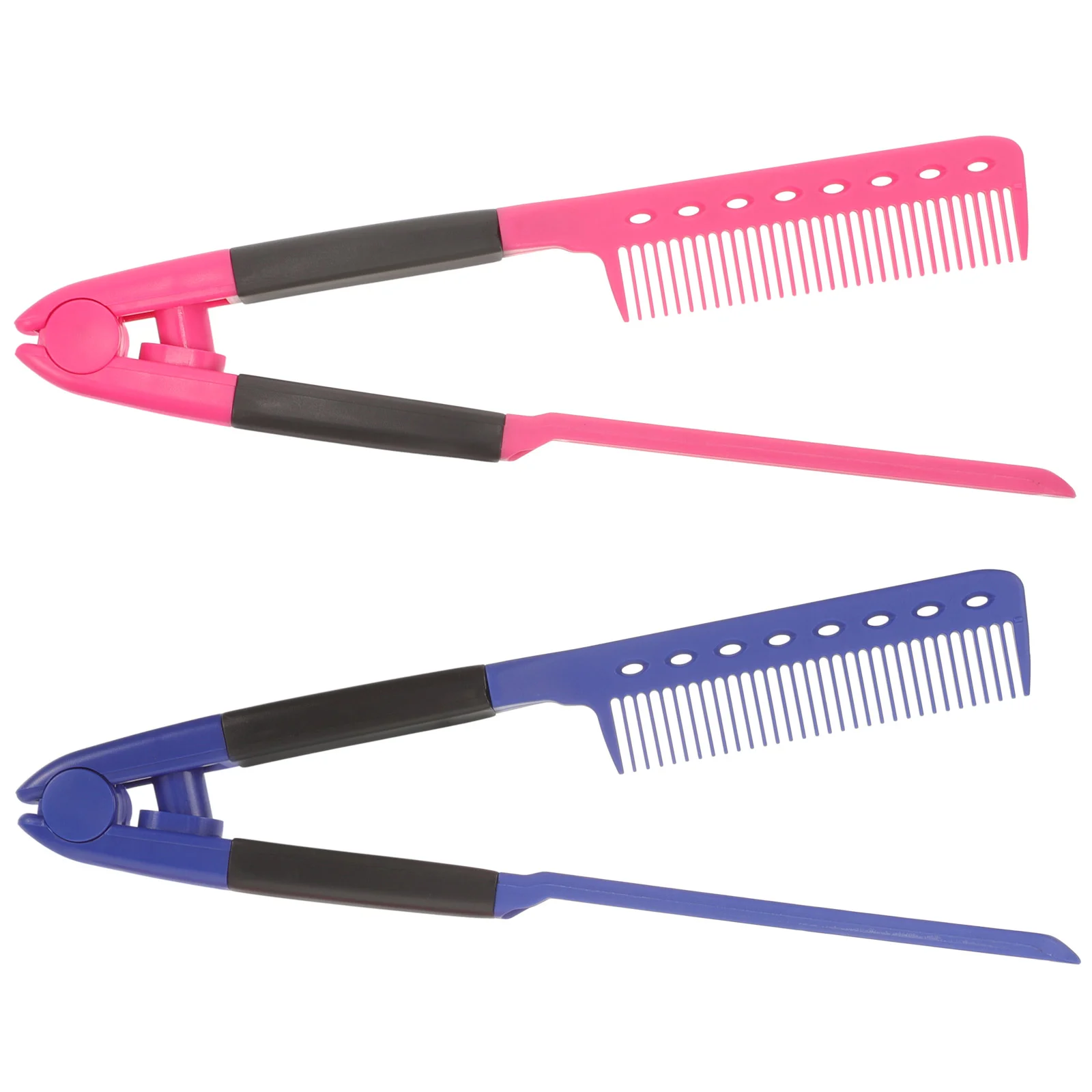 2 Pcs V Shape Straight Hair Comb Plastic High Temp Styling Tool for Salon Home Hair Straightening Brush
2 Pcs V Shape Straight Hair Comb Plastic High Temp Styling Tool for Salon Home Hair Straightening Brush