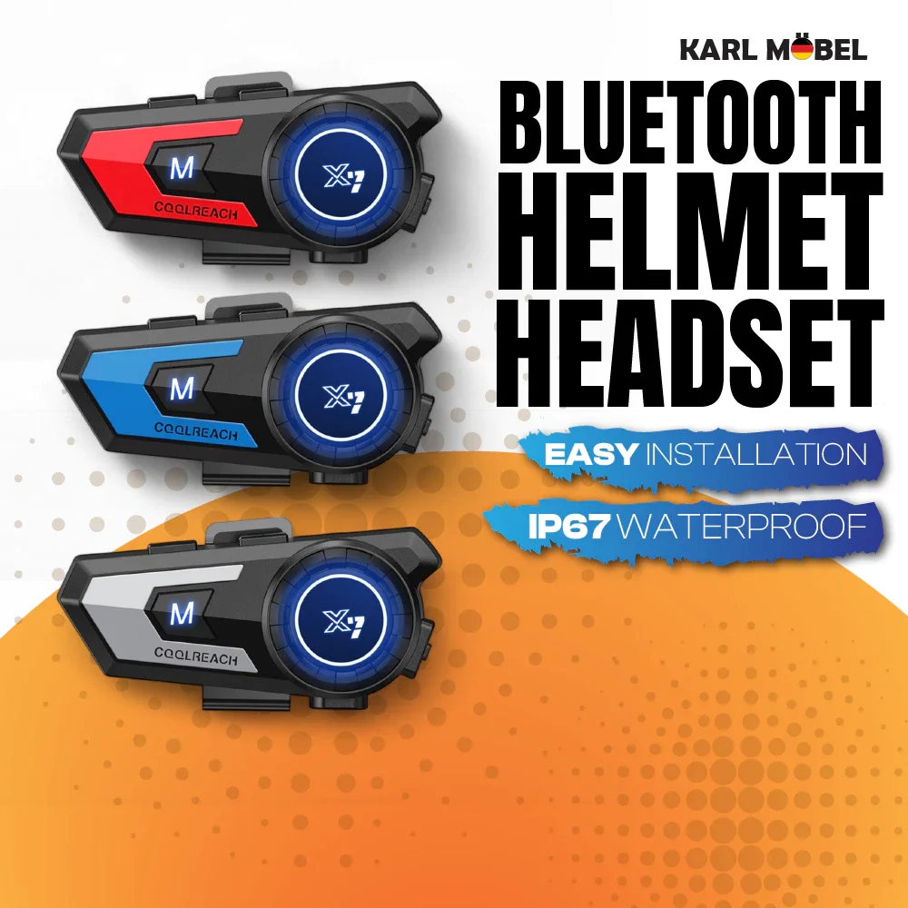 X7 Pro Helmet Headset Bluetooth BT5.4 motorcycle Intercom headphone 2 in 1 Moto headset hard & soft mic IP67 waterproof
X7 Pro Helmet Headset Bluetooth BT5.4 motorcycle Intercom headphone 2 in 1 Moto headset hard & soft mic IP67 waterproof