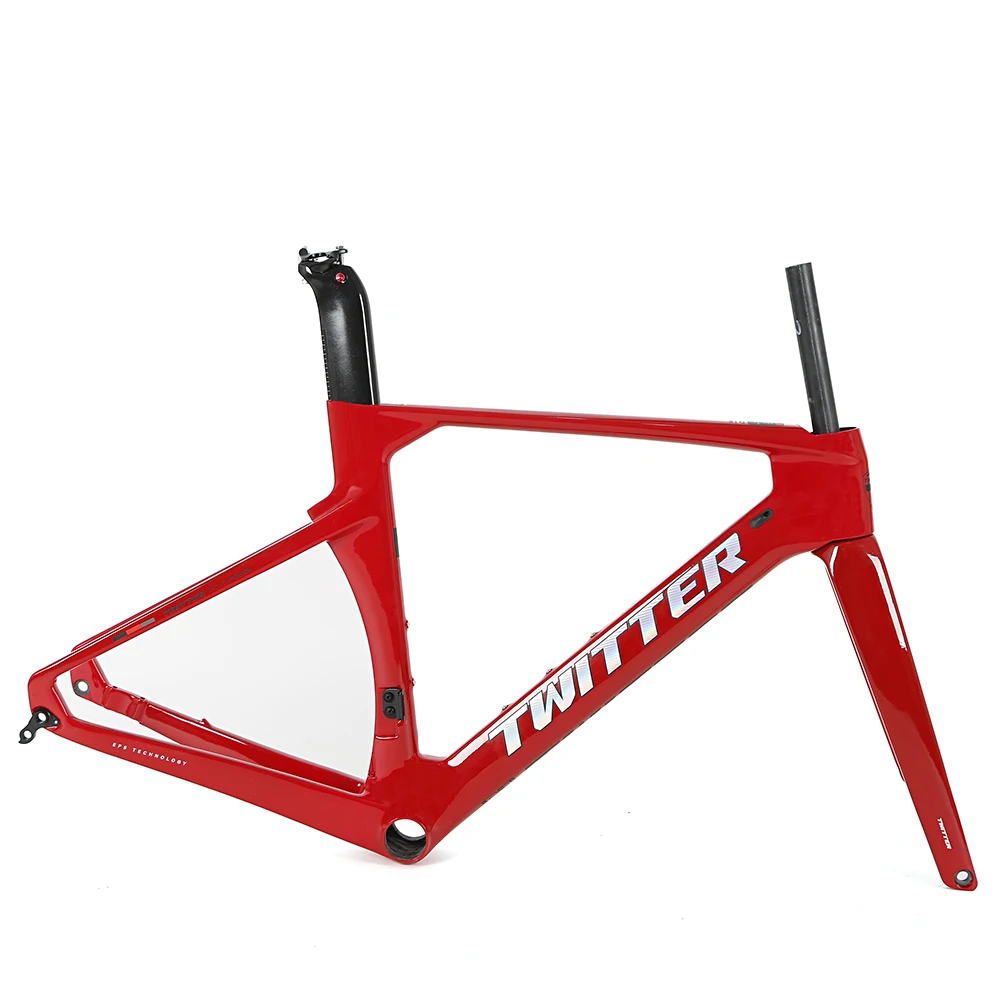 2021 New Aero Design Disc Carbon Road Bike Frame 700C Carbon Fibre Racing Disc Bicycle Frame 50/52/54cm
2021 New Aero Design Disc Carbon Road Bike Frame 700C Carbon Fibre Racing Disc Bicycle Frame 50/52/54cm