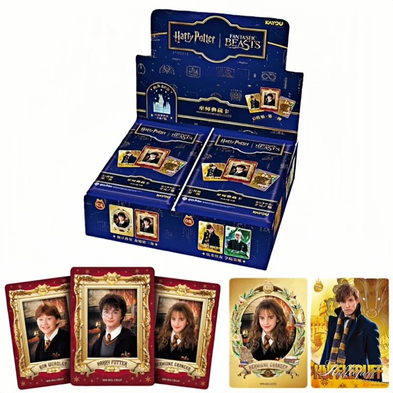 Официальный набор коллекционных карточек Гари Поттера KAYOU — коллекция Wizard Departure Edition, коллекционная коллекция для фанатов
Официальный набор коллекционных карточек Гари Поттера KAYOU — коллекция Wizard Departure Edition, коллекционная коллекция для фанатов