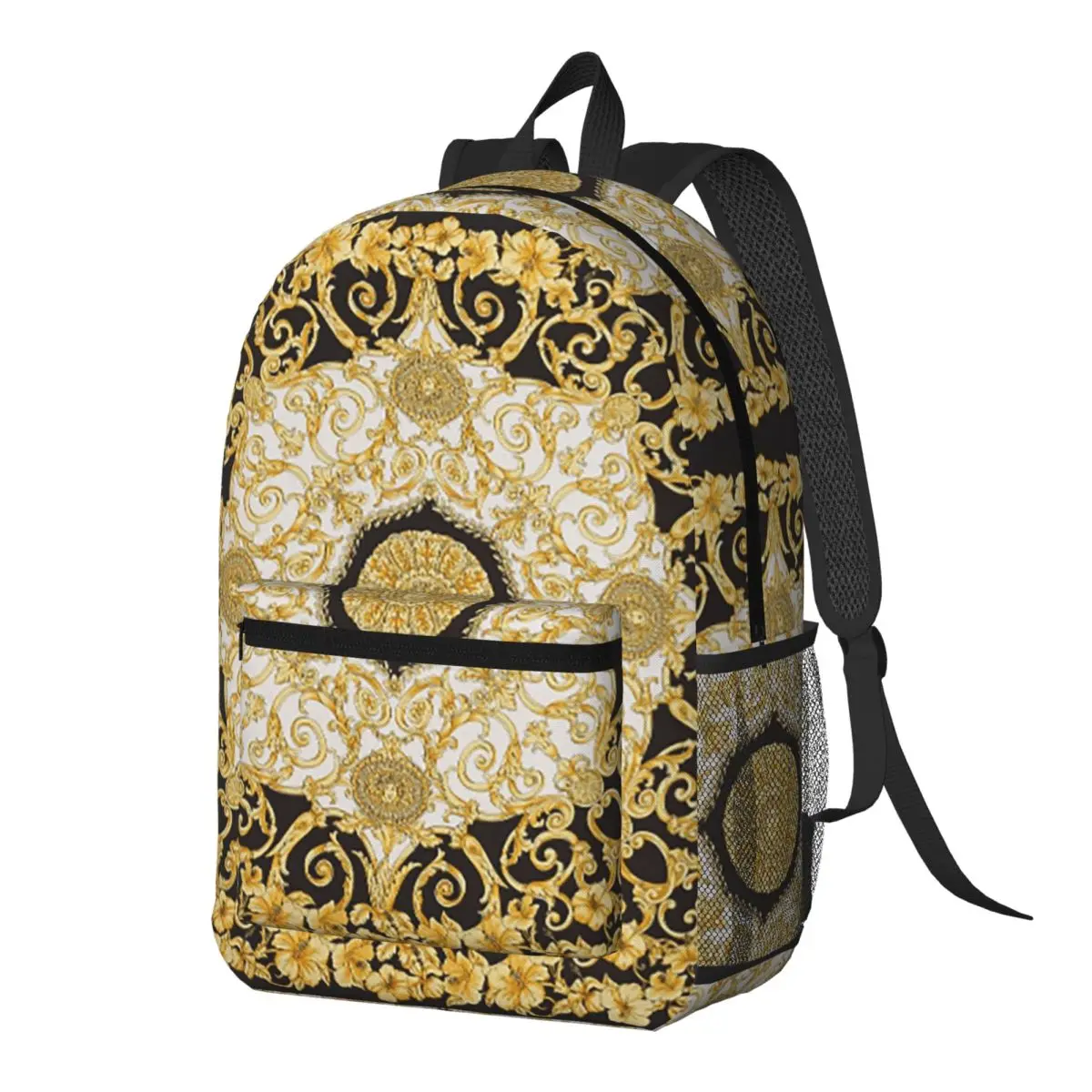 Decorative Golden Medallion Baroque Backpack Daypack Large Capacity Boys Girls BookBag School Bag Shoulder Bags for Men Women
Decorative Golden Medallion Baroque Backpack Daypack Large Capacity Boys Girls BookBag School Bag Shoulder Bags for Men Women