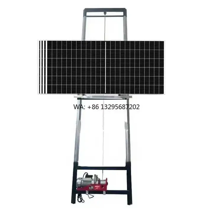 Safety Solar Panel Ladder Lift Solar PV Modules Installation Ladder Hoist 18m
Safety Solar Panel Ladder Lift Solar PV Modules Installation Ladder Hoist 18m
