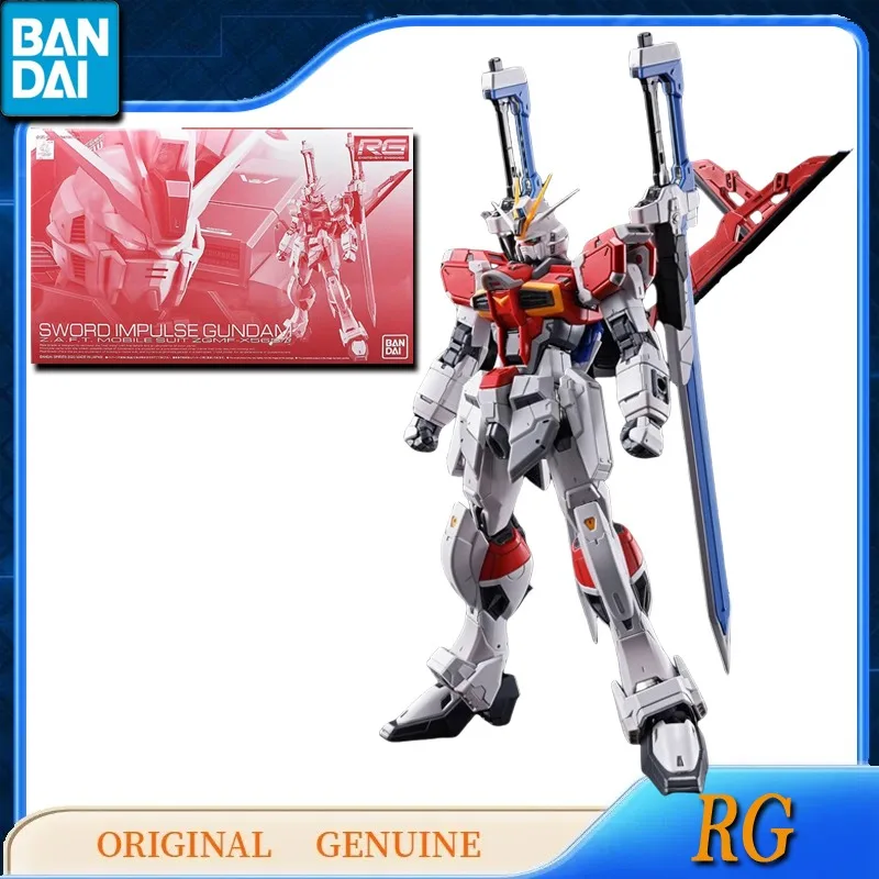 Bandai Original Genuine RG SWORD IMPULSE GUNDAM ZGMF-X56S/β Anime Action Figures Toys Kids Gift Assembly Model Ornaments
Bandai Original Genuine RG SWORD IMPULSE GUNDAM ZGMF-X56S/β Anime Action Figures Toys Kids Gift Assembly Model Ornaments