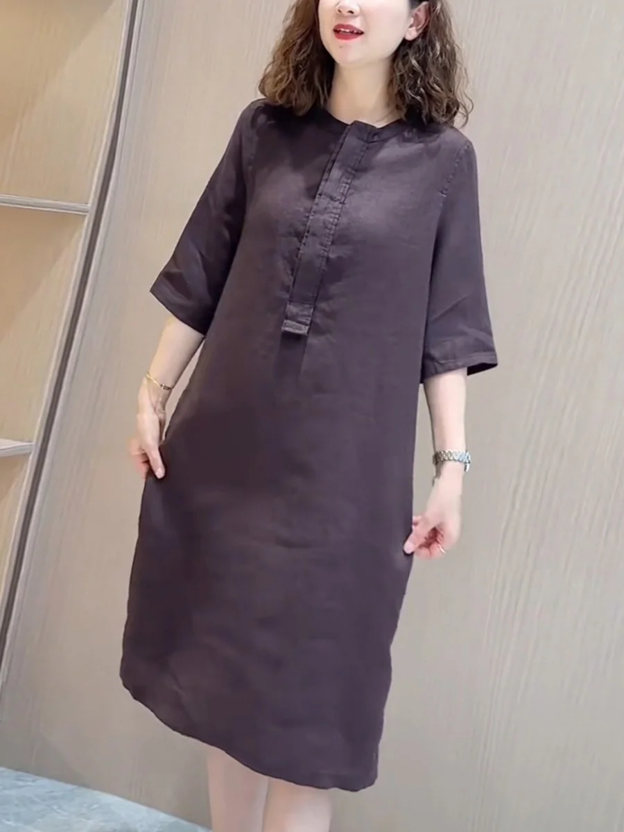 Ele однотонная льняная летняя новая свободная повседневная утягивающая юбка-миди женская модная универсальная длинная све круглая Ne
Ele однотонная льняная летняя новая свободная повседневная утягивающая юбка-миди женская модная универсальная длинная све круглая Ne