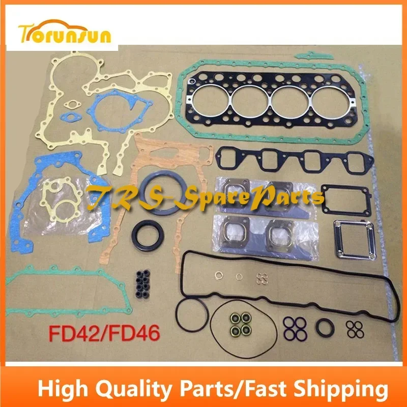 FD42 FD46 FD46T Engine Full gasket set kit for Nissan Atlas H41 4617cc 4.6L 4214cc 4.2L 1991-1995
FD42 FD46 FD46T Engine Full gasket set kit for Nissan Atlas H41 4617cc 4.6L 4214cc 4.2L 1991-1995