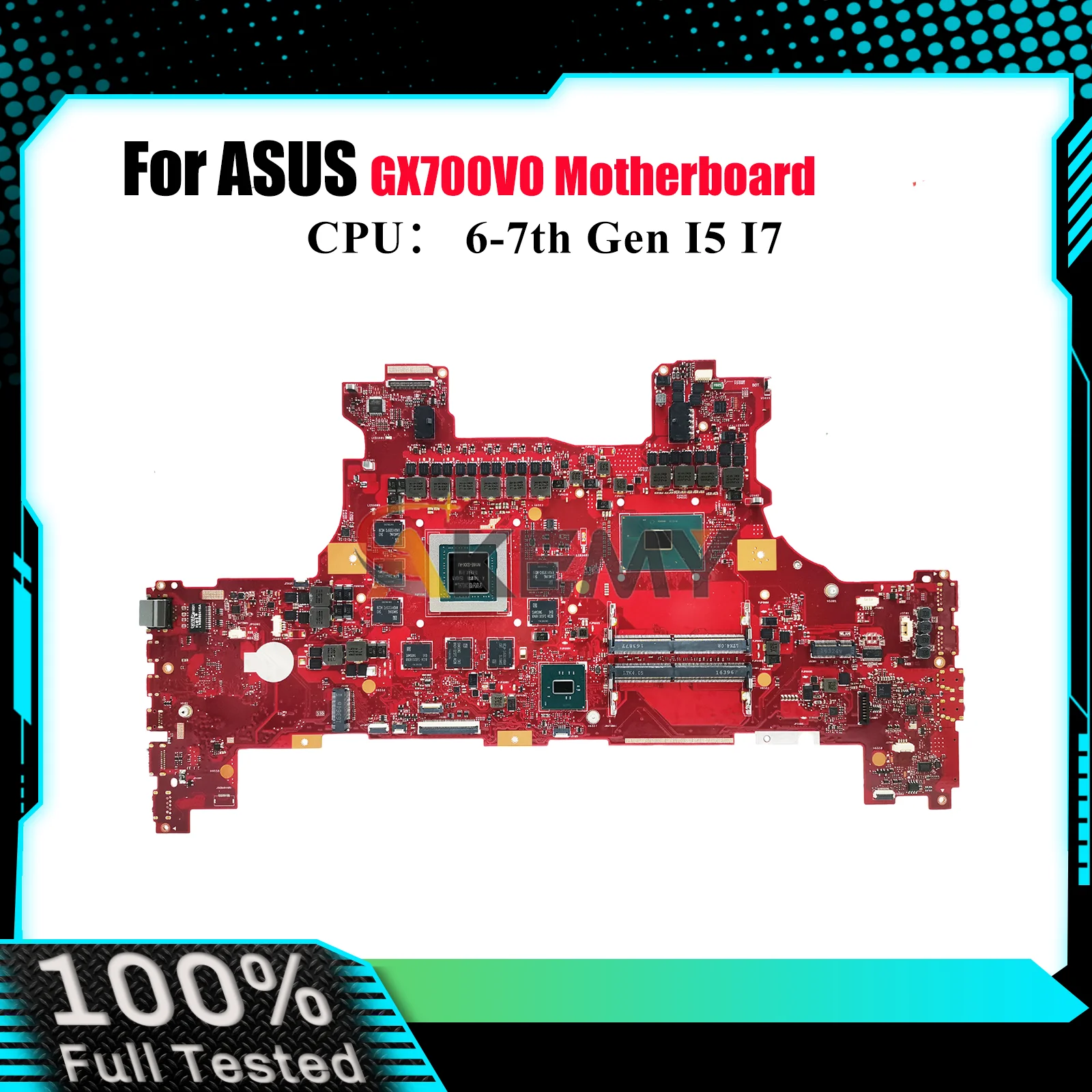GX700VO Laptop Motherboard For ASUS ROG GX700VO GX700V Notebook Mainboard With I5 I7 CPU 100% tests OK fast shipping
GX700VO Laptop Motherboard For ASUS ROG GX700VO GX700V Notebook Mainboard With I5 I7 CPU 100% tests OK fast shipping
