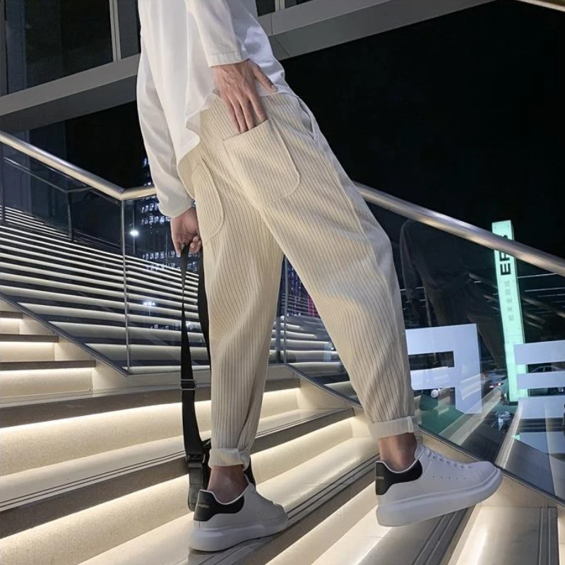 Trousers Khaki Baggy Harem Plus Big Size Male Sports Pants Clearance Sale Y2k Casual Retro High Quality Korean Men's Sweatpants
Trousers Khaki Baggy Harem Plus Big Size Male Sports Pants Clearance Sale Y2k Casual Retro High Quality Korean Men's Sweatpants